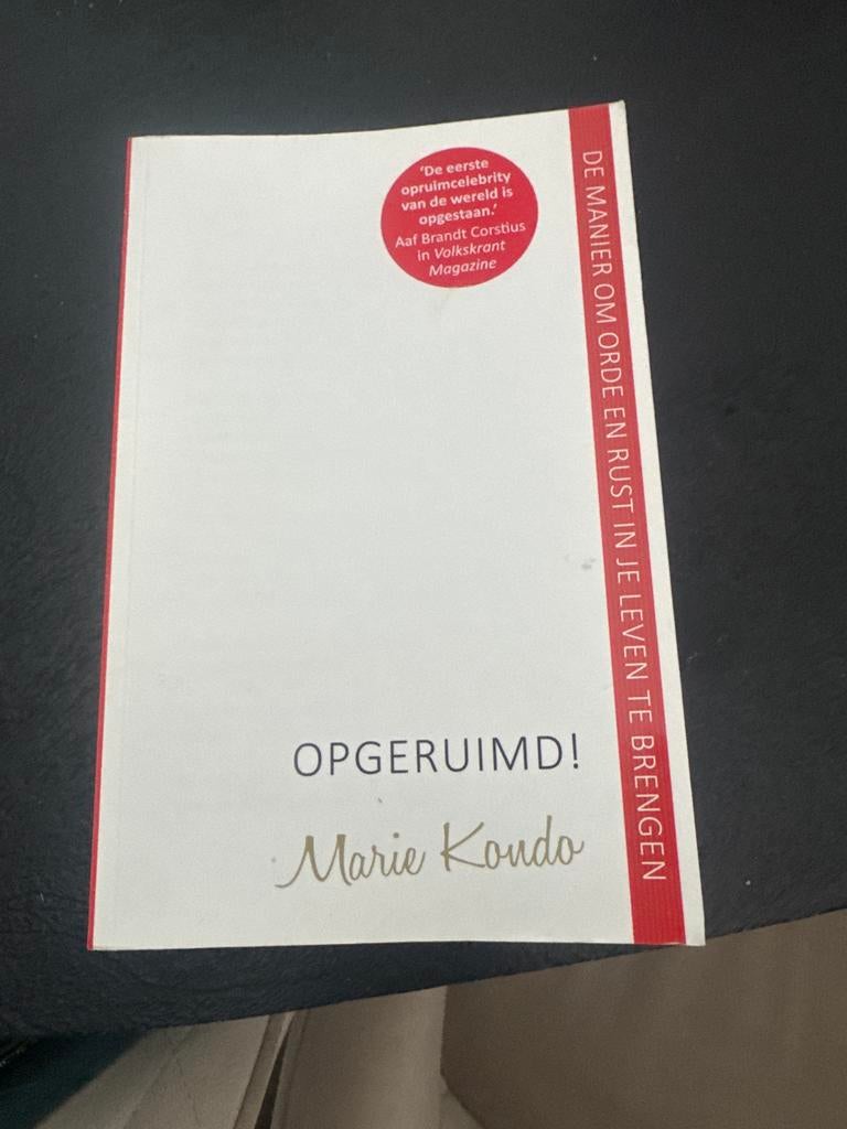 Opgeruimd! De manier om orde en rust in je leven te brengen, Ophalen of Verzenden, Gelezen