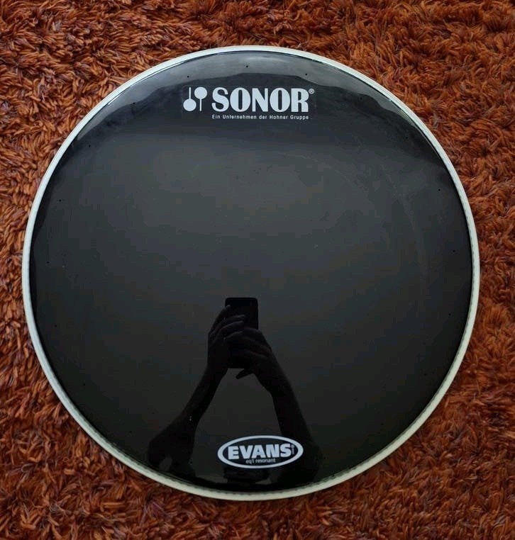 ZGAN Evans bass drum resonantievel 22 basdrum kick bassdrum, ., Drums of Percussie, Evans, Nieuw
