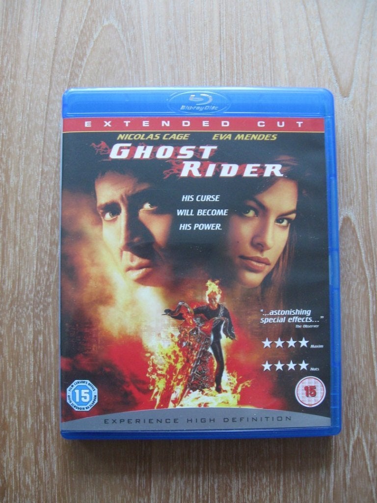 Blu-ray Ghost Rider Nicolas Cage Eva Mendes, Engels, Nederlands, Film, Actie