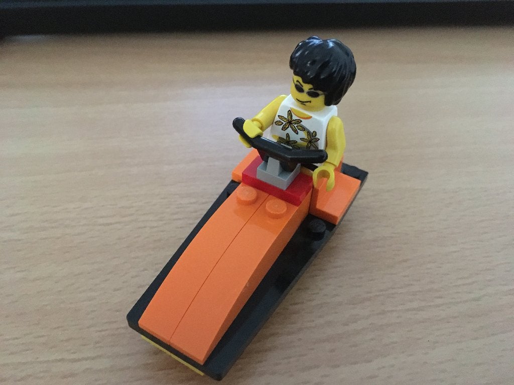 lego 6733 Snap’s Cruiser, Hawaï jetski, City, Lego, Ophalen of Verzenden, Zo goed als nieuw