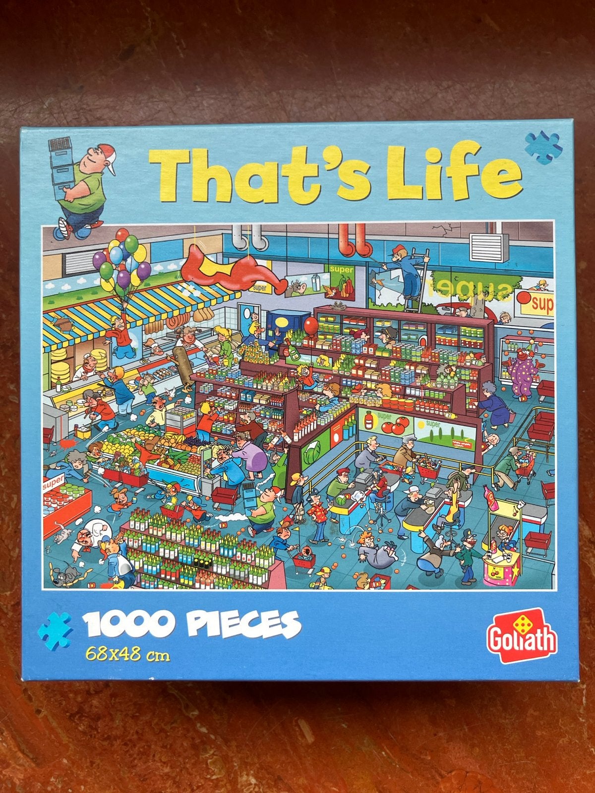 Goliath That's Life Legpuzzel 1000 stukjes, Ophalen of Verzenden, 500 t/m 1500 stukjes, Gebruikt, Legpuzzel