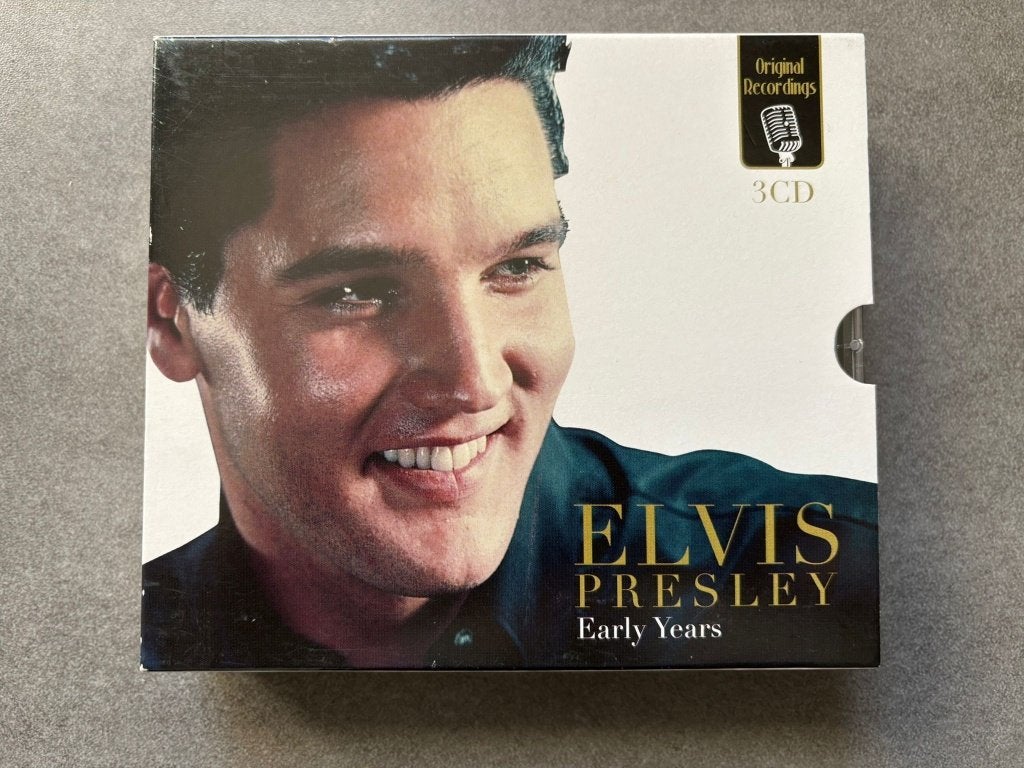Elvis Presley- The Early Years 3cd, leuke box in prima staat, Ophalen of Verzenden, Zo goed als nieuw, Rock-'n-roll
