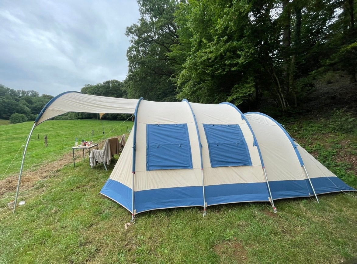 Michigan vrijbuiter tent 4/6 personen - vandaag op te halen!, Caravans en Kamperen, Ophalen, Zo goed als nieuw