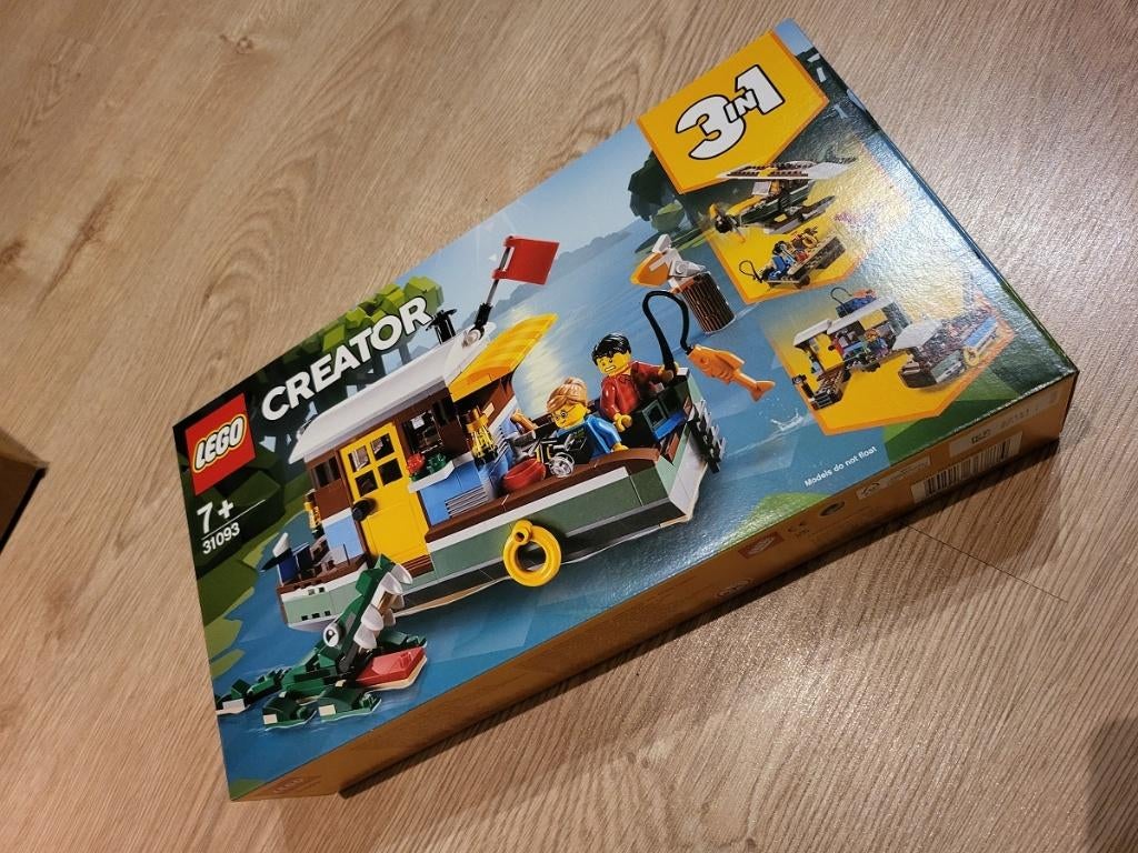 LEGO Creator Woonboot aan de Rivier - 31093 >NIEUW<, Kinderen en Baby's, Speelgoed | Duplo en Lego, Ophalen of Verzenden, Nieuw