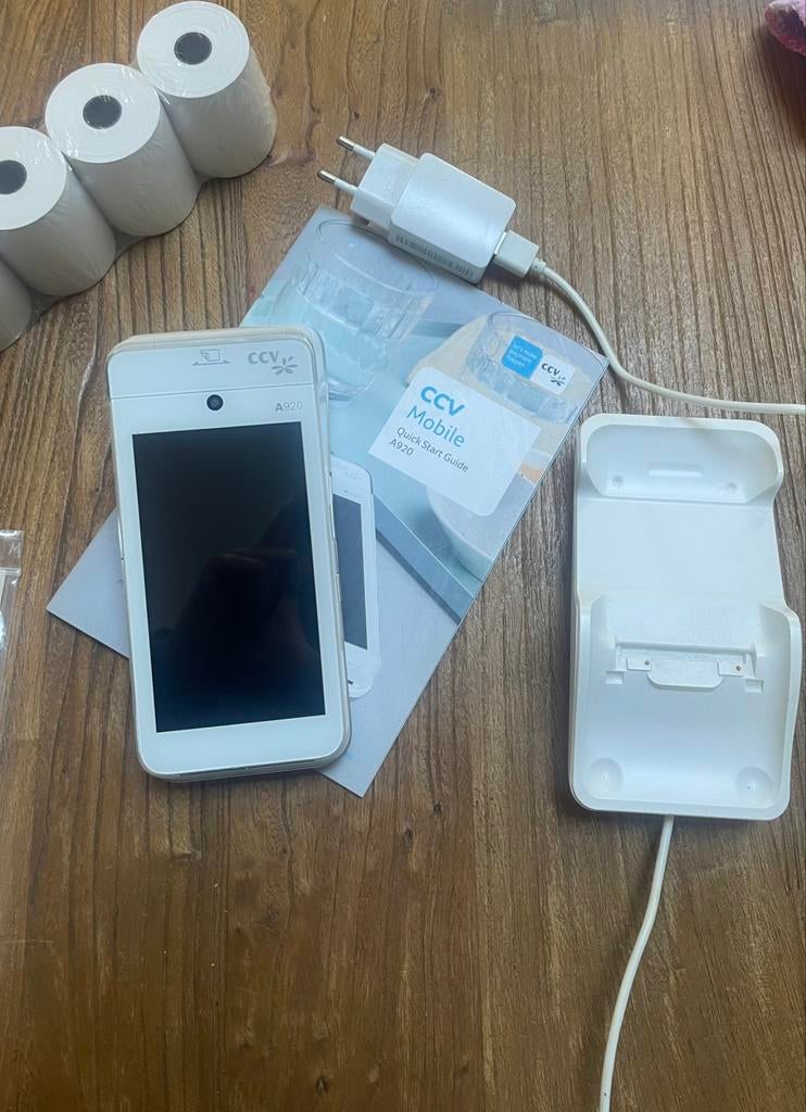 CCV A920 Pin apparaat 4G, Ophalen