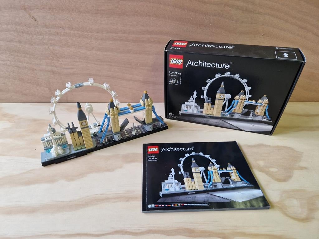 LEGO Architecture 21034 London, Ophalen of Verzenden, Zo goed als nieuw, Complete set, Lego