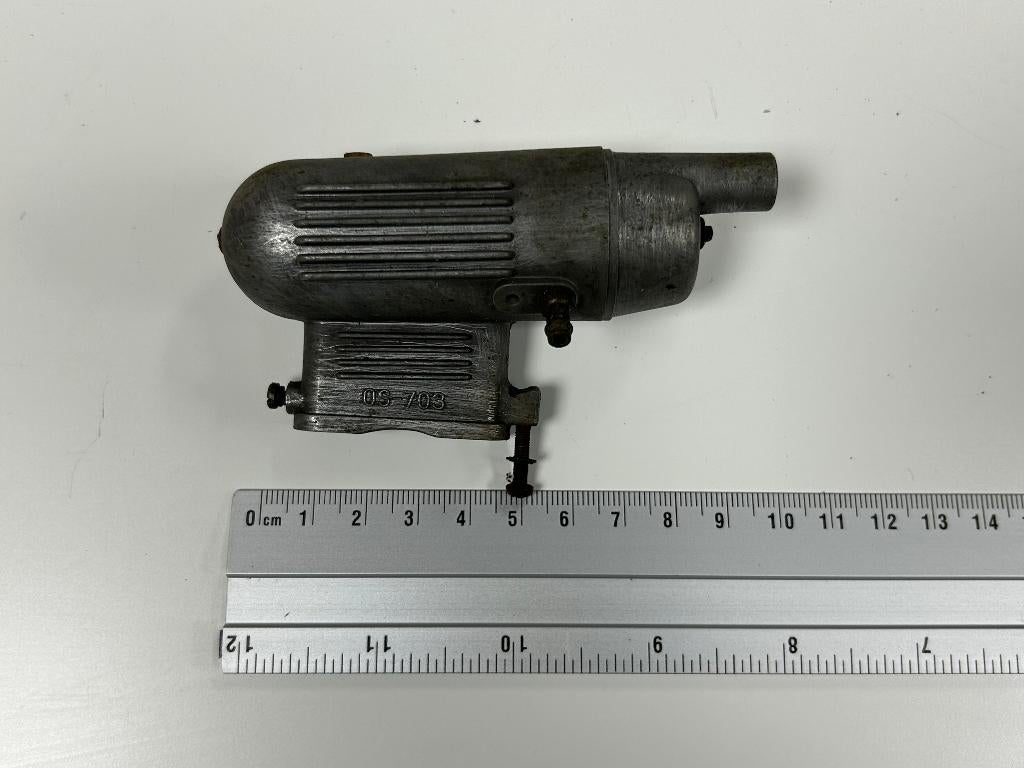 OS-703 nitro uitlaat rc vliegtuig, Ophalen of Verzenden, Nitro