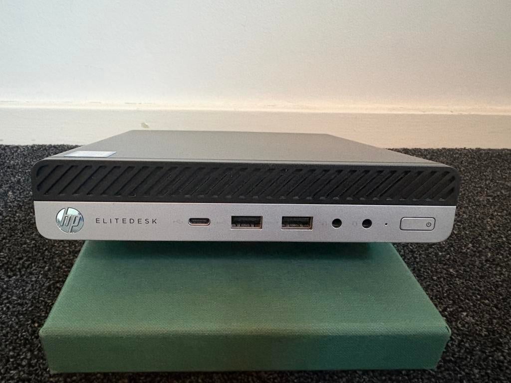 HP EliteDesk 800 G3 Mini 35Watt, Computers en Software, Desktop Pc's, 256 GB, HP Elitedesk, 8 GB, Ophalen of Verzenden