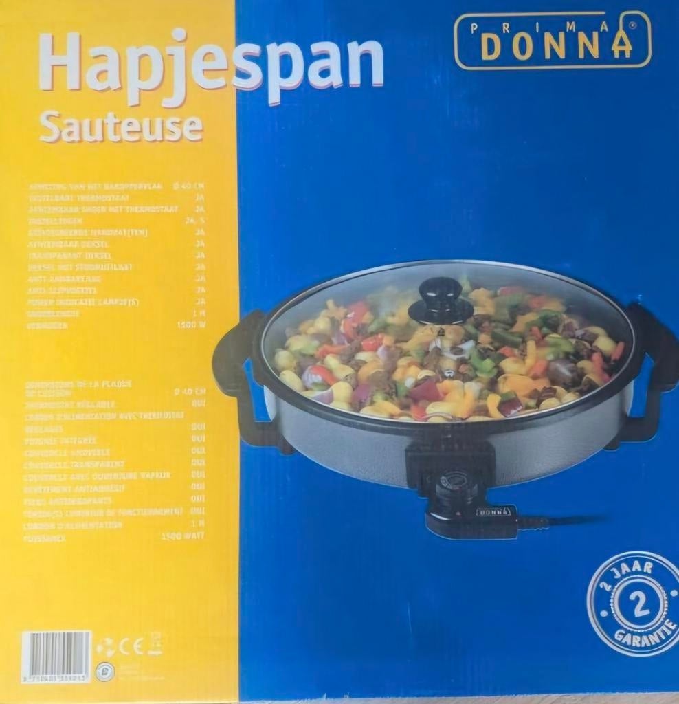 Hapjespan., Huis en Inrichting, Keuken | Potten en Pannen, Ophalen, Zo goed als nieuw