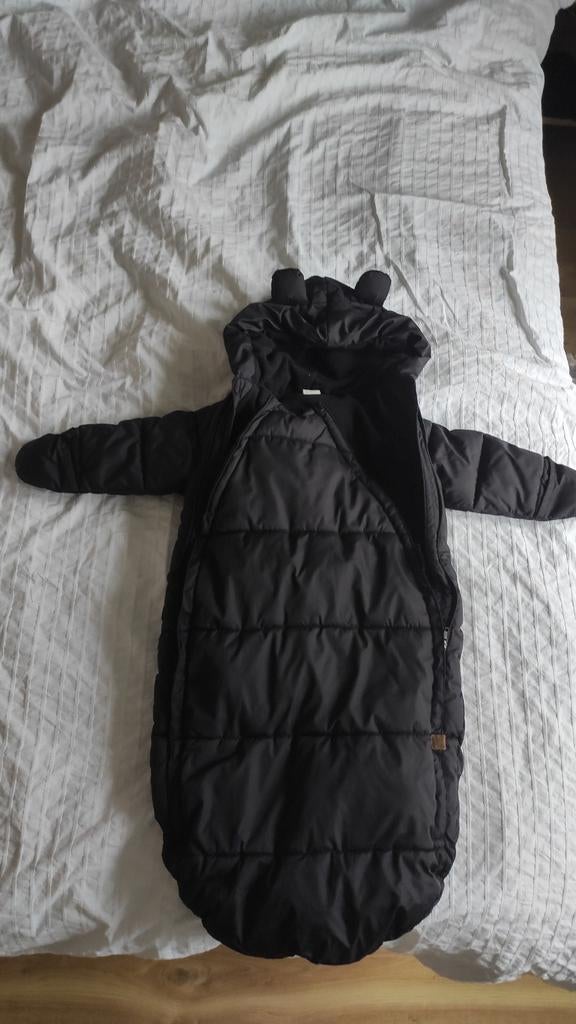 Zwarte baby pak slaapzak 62/68, Kinderen en Baby's, Ophalen of Verzenden, Zo goed als nieuw, Overige typen