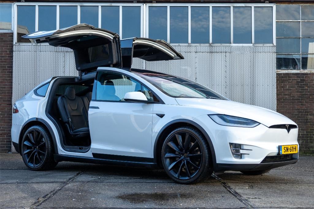 Tesla Model X 100D | Full Autopilot | 2018 | Marge | 86% SOH, Auto's, Tesla, Automaat, Model X, Zwart, 2433 kg