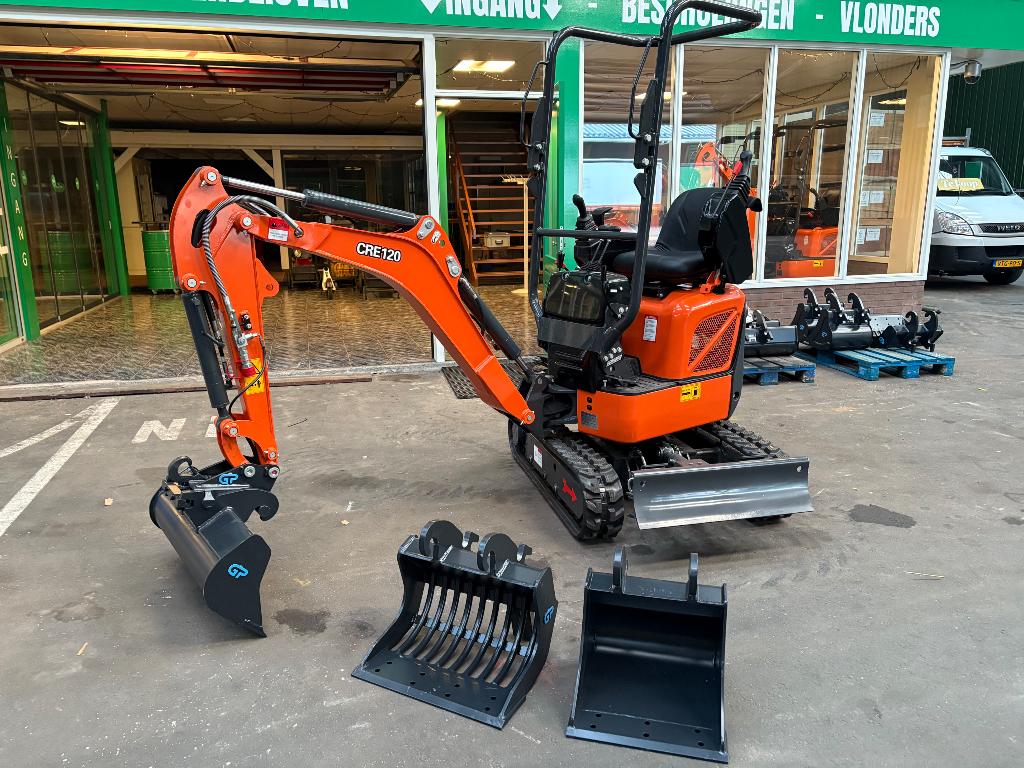 Mini kraan, Kubota 3 cilinder, Ophalen of Verzenden, Graafmachine