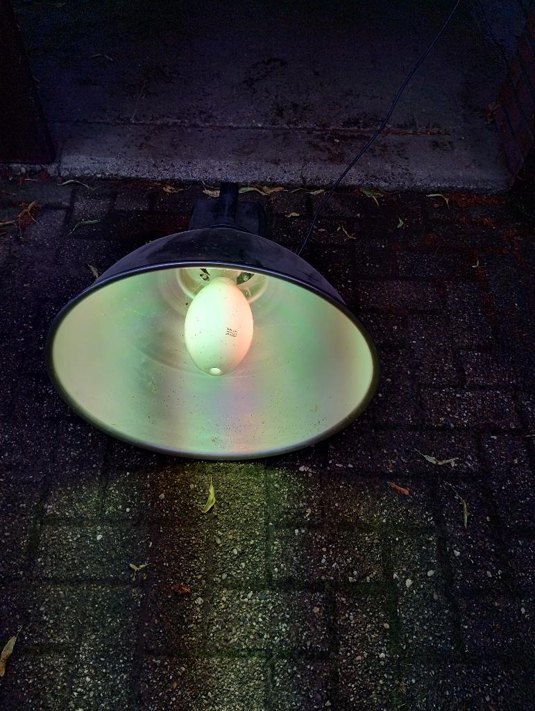 Philips industrielamp, Ophalen, Gebruikt, 200 tot 500 watt, Lamp met armatuur
