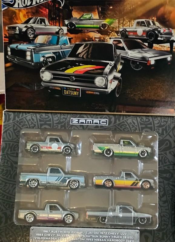 Hot Wheels ZAMAC Set - 6 Auto's, Ophalen of Verzenden, Nieuw