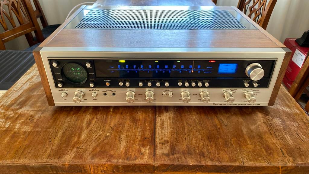 Pioneer QX-949 quadro receiver, Euromaxx, Refurbished, Ophalen of Verzenden, 60 tot 120 watt