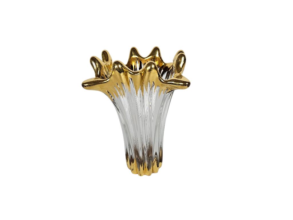 Bayel France - Kristal - Royale de Champagne - verguld -50's, Antiek en Kunst, Ophalen of Verzenden