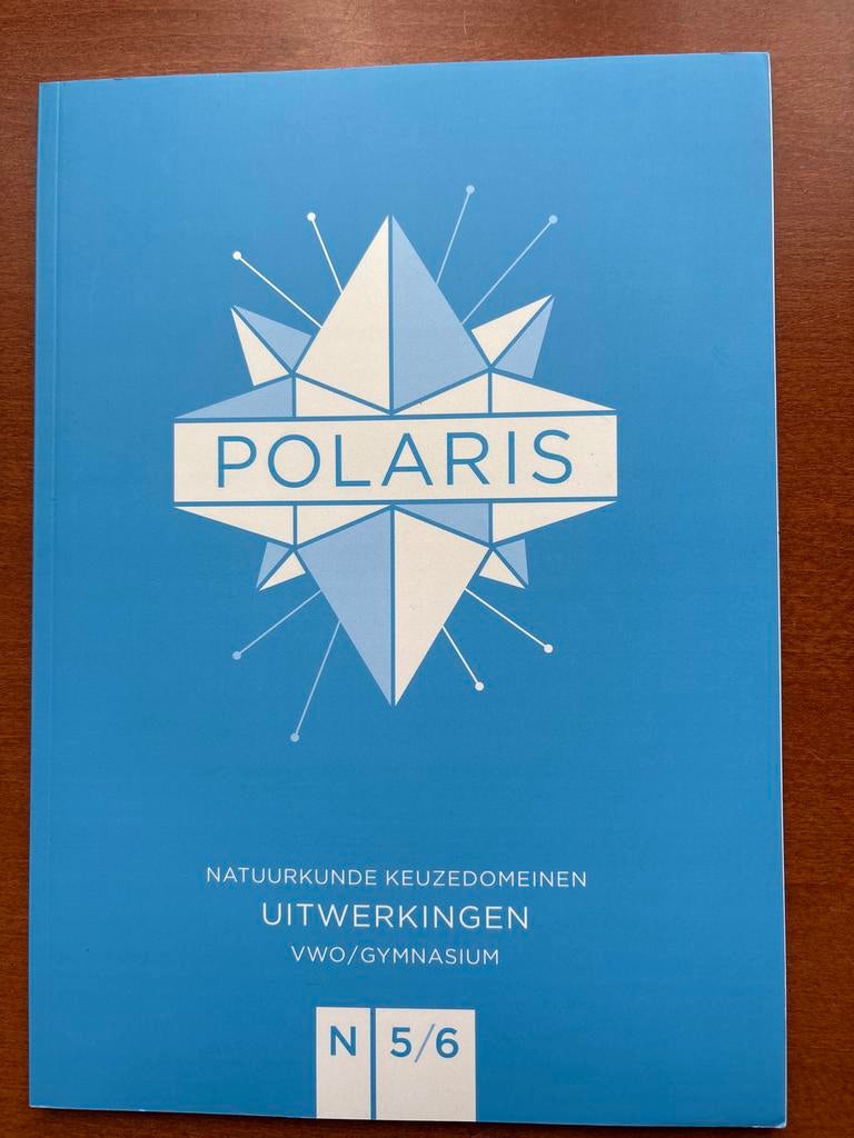 Polaris Natuurkunde N 5/6 - Uitwerkingen VWO, Ophalen of Verzenden, Zo goed als nieuw, VWO, Natuurkunde