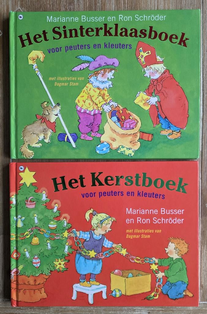 Het Sinterklaas / Kerstboek voor peuters en kleuters, Fictie algemeen, Jongen of Meisje, Ophalen of Verzenden, Zo goed als nieuw