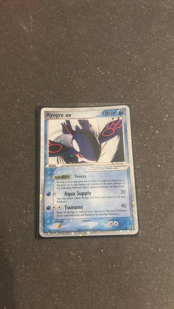 Kyogre ex - 2006, Ophalen of Verzenden, Gebruikt, Losse kaart