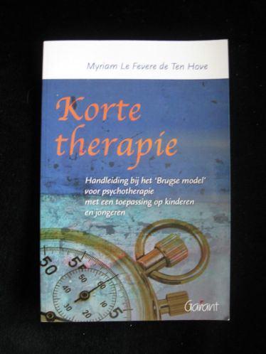 Korte therapie: M. Le Fevere De Ten Hove, Boeken, Ophalen of Verzenden, Nieuw, Sociale psychologie