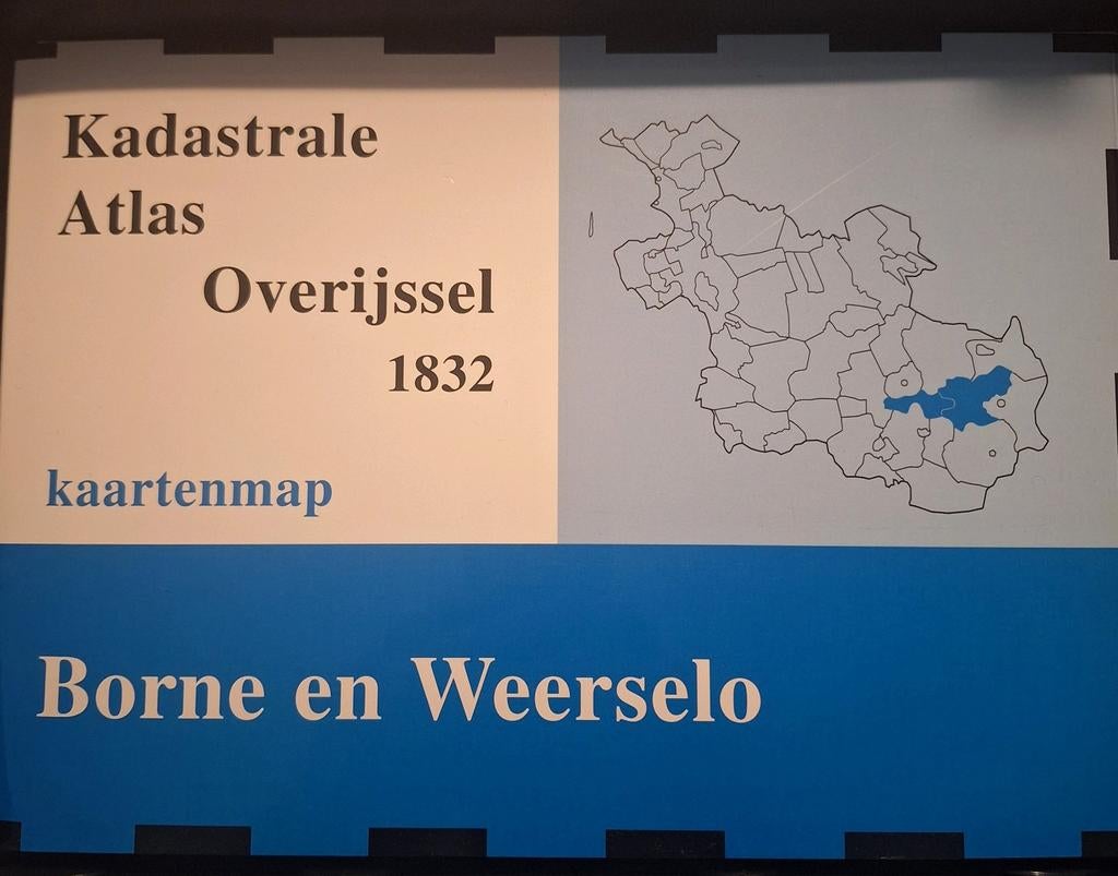 Kadastrale Atlas Overijssel, Boeken, Ophalen of Verzenden