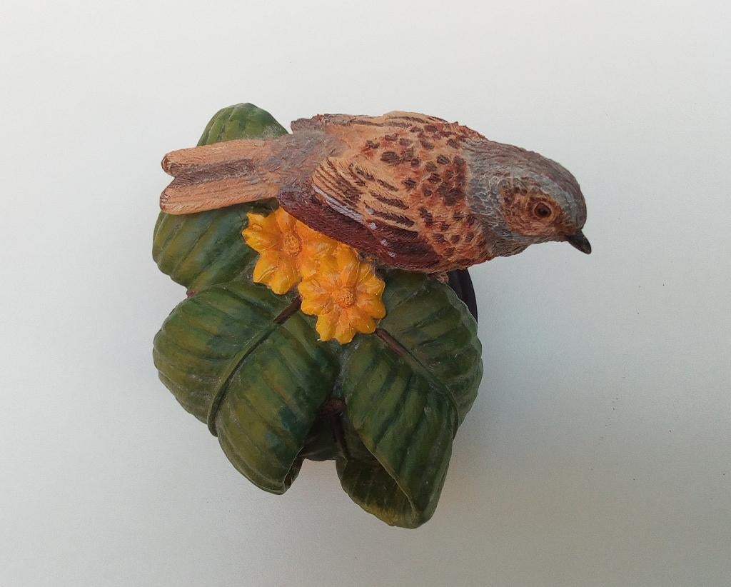 De Heggenmus - Vogel Beeldje - Eaglemoss, Ophalen of Verzenden, Zo goed als nieuw, Vogel, Beeldje of Figuurtje
