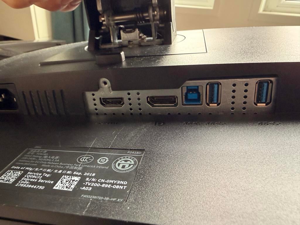 Dell Monitor P2418D | 24 inch | IPS | LCD | Quad HD, Ophalen, Gebruikt, IPS, Dell