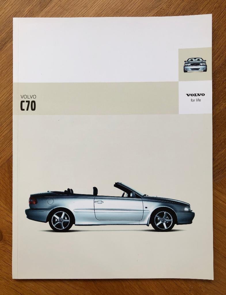 Volvo C 70 Cabriolet folder 2004, Boeken, Volvo, Verzenden, Nieuw, Volvo