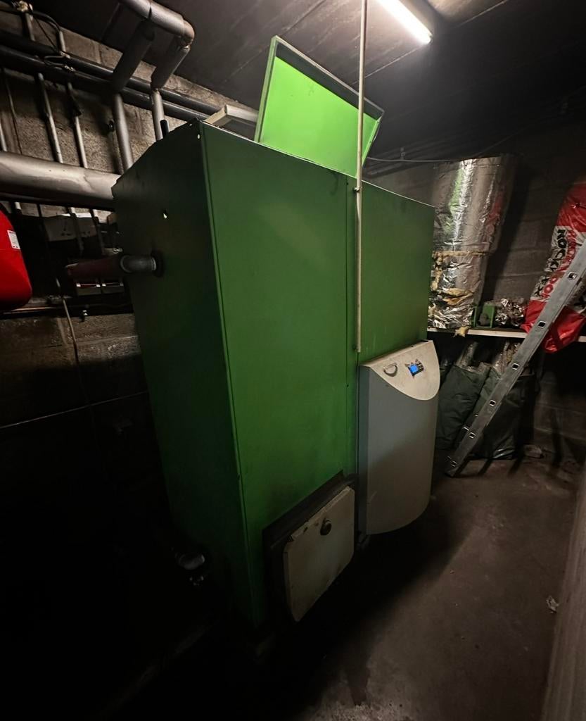 Topling cv pelletketel 60 kW defect herstel of onderdelen, Doe-het-zelf en Verbouw, Ophalen, Gebruikt, Cv-ketel of Combi-ketel