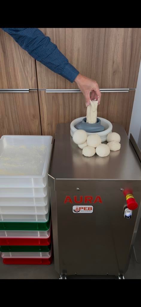 Opboller, Opbolmachine, Deegopboller, Tuin en Terras, Pizzaovens, 3832LE, Nieuw, Ophalen of Verzenden, PEB Machinery