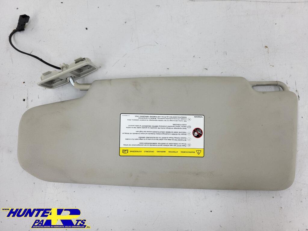 Zonneklep R Volvo V40 II 1.6 D2 ('12-'19) 31369309, Gebruikt, Ophalen of Verzenden, Volvo, Volvo