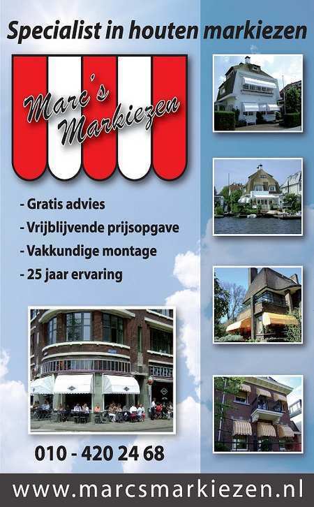Marc's Markiezen, Diensten en Vakmensen, Zonweringinstallateurs, Garantie, Zonneschermen of Markiezen
