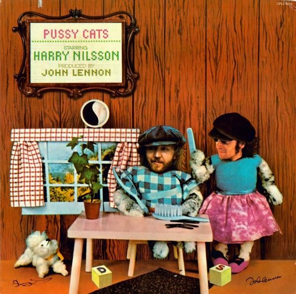 Harry Nilsson - Pussy Cats LP, Cd's en Dvd's, Vinyl | Rock, Ophalen of Verzenden, Zo goed als nieuw, 12 inch, Singer-songwriter
