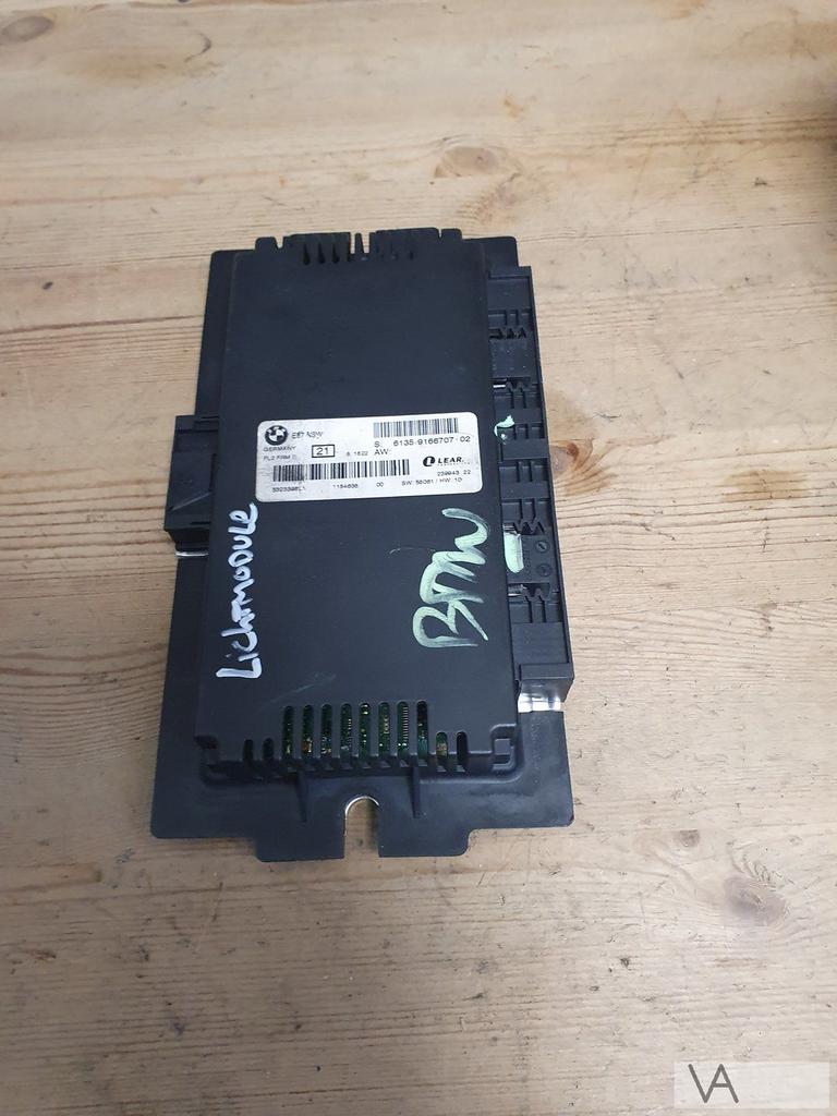 BMW 1 serie E81 E87 licht verlichting module LEAR 9166707, Auto-onderdelen, Ophalen of Verzenden, Gebruikt, BMW