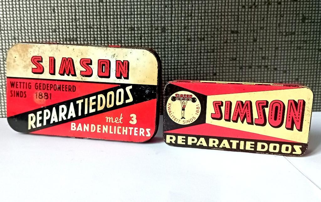 simson 2 reparatie blikken, Ophalen of Verzenden, Gebruikt, Overige