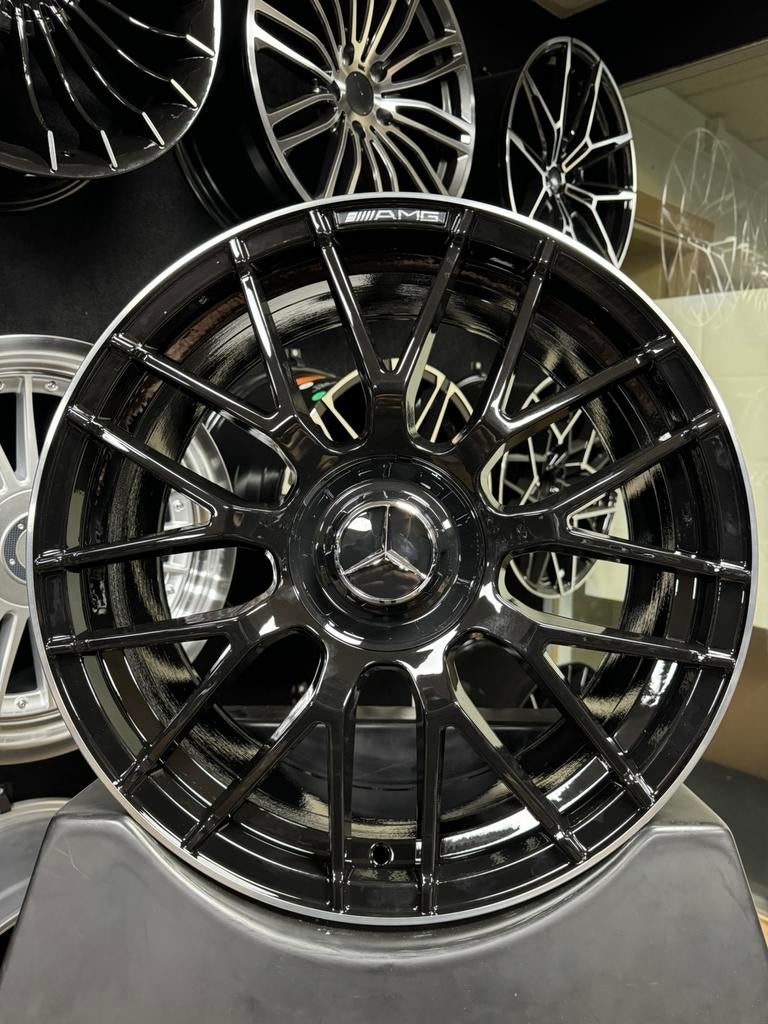19 inch velgen voor Mercedes AMG look 5x112 A B C CLA KLASSE, 19 inch, Velg(en), Nieuw, Ophalen of Verzenden
