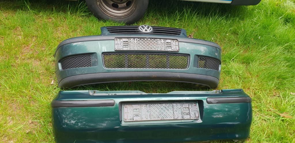VW POLO 6N2 ACHTERBUMPER +,VOORBUMPER BJ 2000 TOT 2002, Auto-onderdelen, Carrosserie en Plaatwerk, Ophalen of Verzenden, Gebruikt
