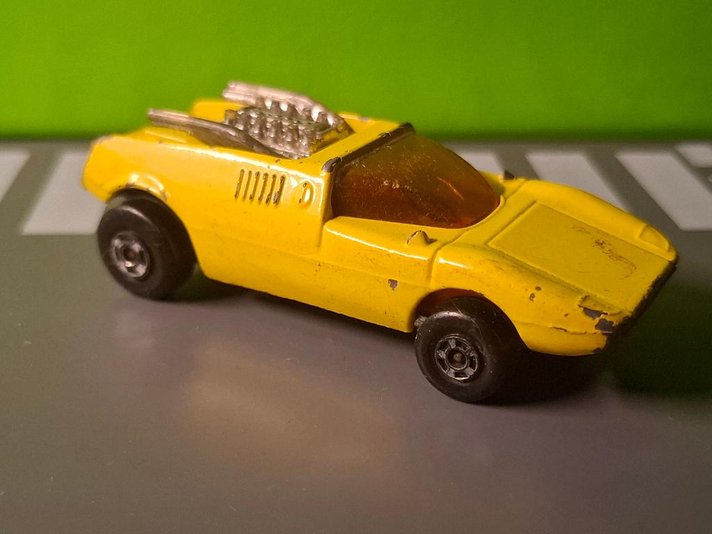 Matchbox 1 - Mod Rod [geel] 1/60, Ophalen of Verzenden, Gebruikt, Auto