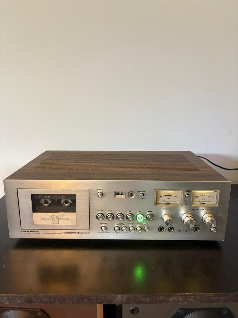 AKAI GXC-760D cassettedeck, Audio, Tv en Foto, Overige merken, Gebruikt, Euromaxx, Verzenden