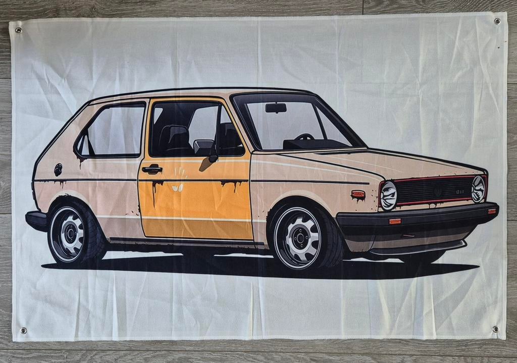 Golf Vlag 90x60cm nieuw, Ophalen of Verzenden