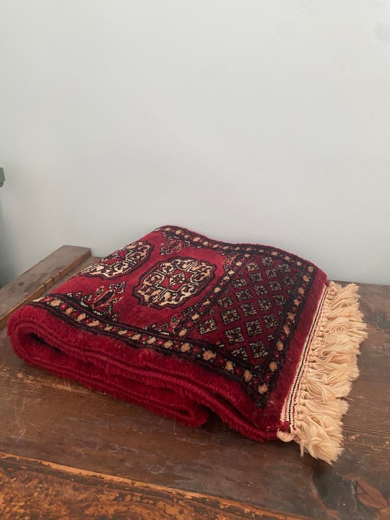 Loper ( kleedje ) rood in top staat, Ophalen, Zo goed als nieuw