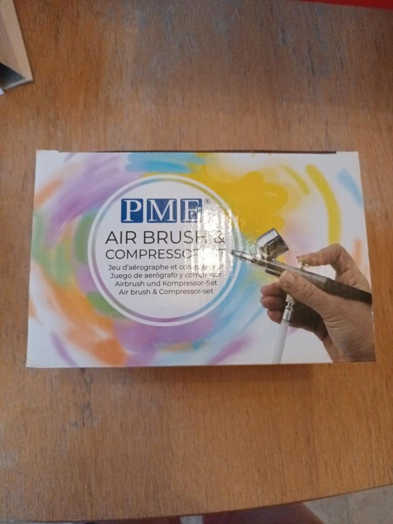 pme air brush & compressor kit, Ophalen of Verzenden, Nieuw, Taarten of Cupcakes, Versiering