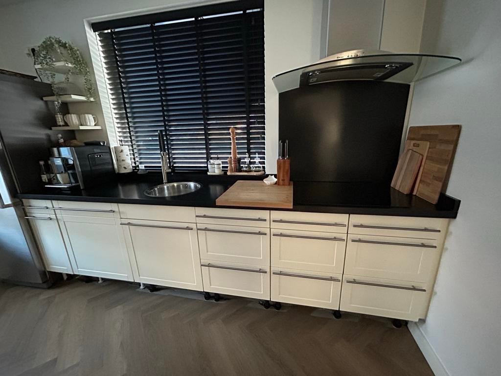 Complete Keuken (REEDS GEDEMONTEERD!)  (excl. Apparatuur)., Huis en Inrichting, Keuken | Complete keukens, Gebruikt, Enkelwandige keuken