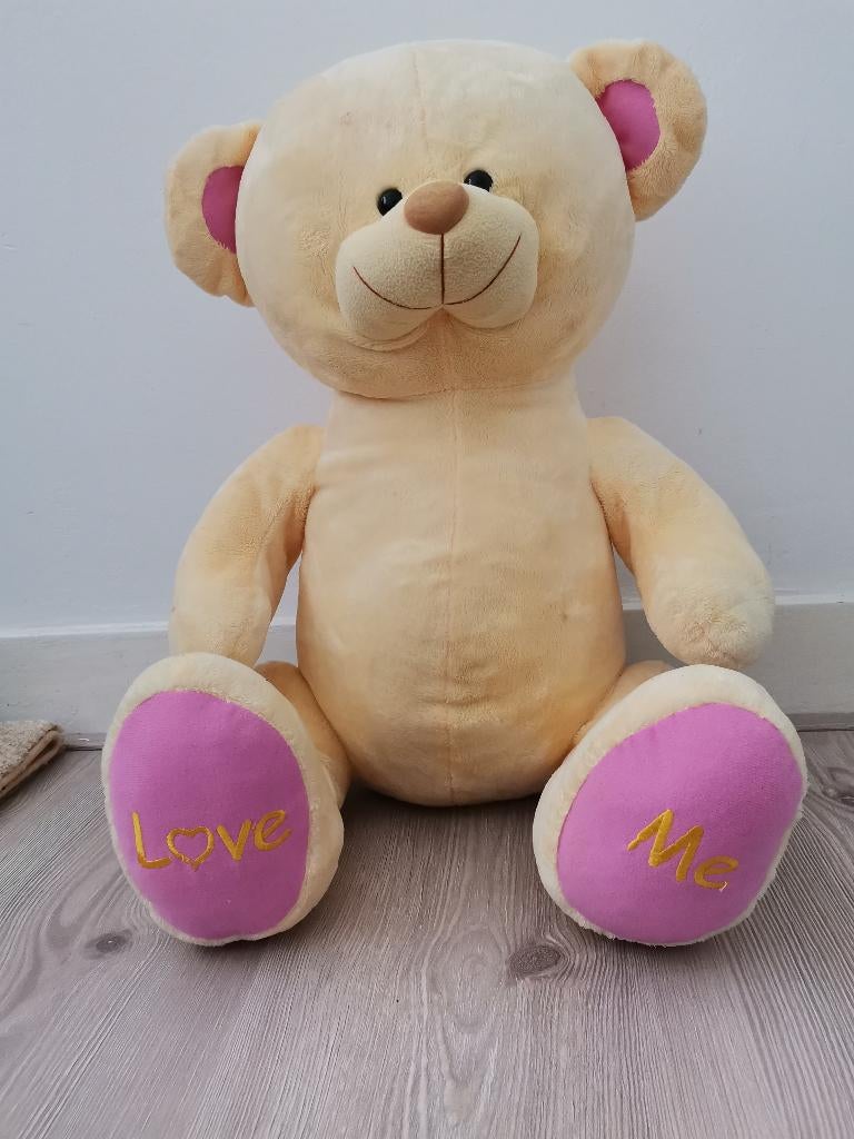 Knuffel beer 65 cm, Kinderen en Baby's, Speelgoed | Knuffels en Pluche, Ophalen, Gebruikt, Beer