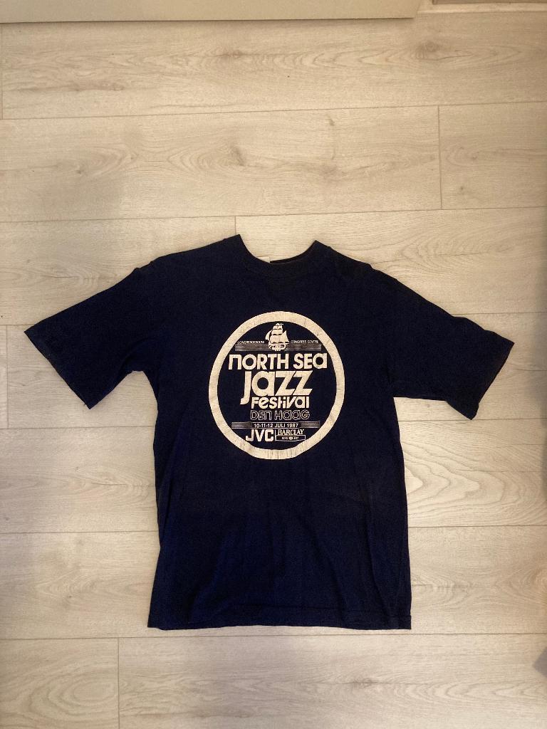 North Sea Jazz T-shirt, Kleding | Heren, Ophalen, Maat 48/50 (M), Blauw, Onbekend