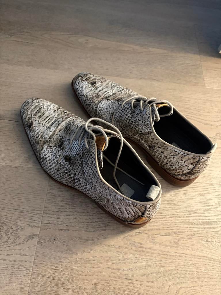 Mooie leren heren schoenen, Kleding | Heren, Schoenen, Ophalen of Verzenden, Zo goed als nieuw, Overige kleuren