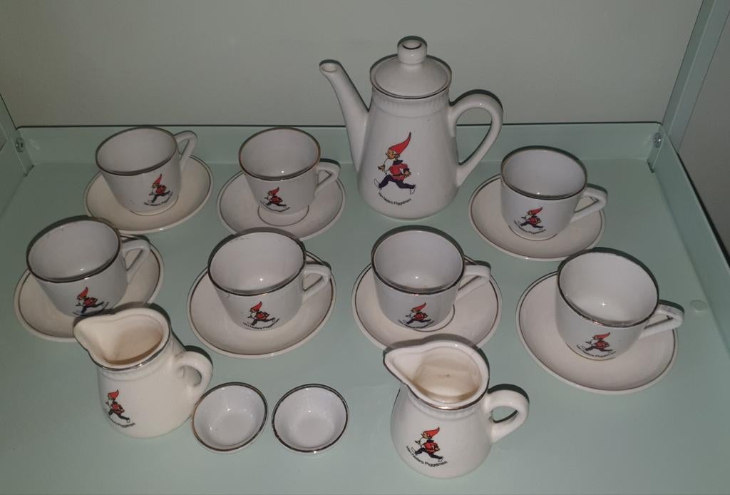 Vintage kinder serviesje Van Nelle Piggelmee, Antiek en Kunst, Ophalen of Verzenden