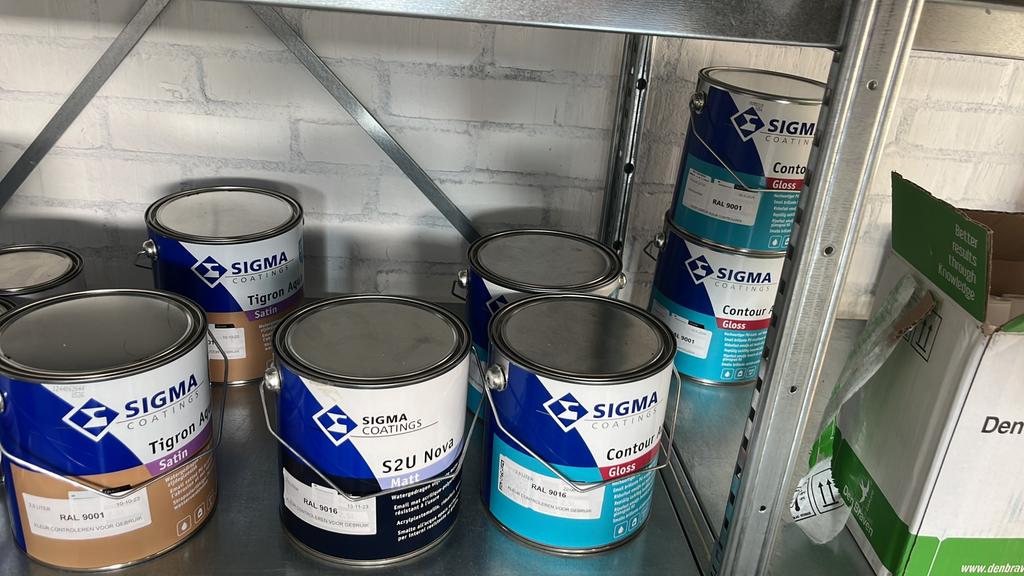 Sigma verf en spuitverf, Overige kleuren, Nieuw, Ophalen of Verzenden, Verf