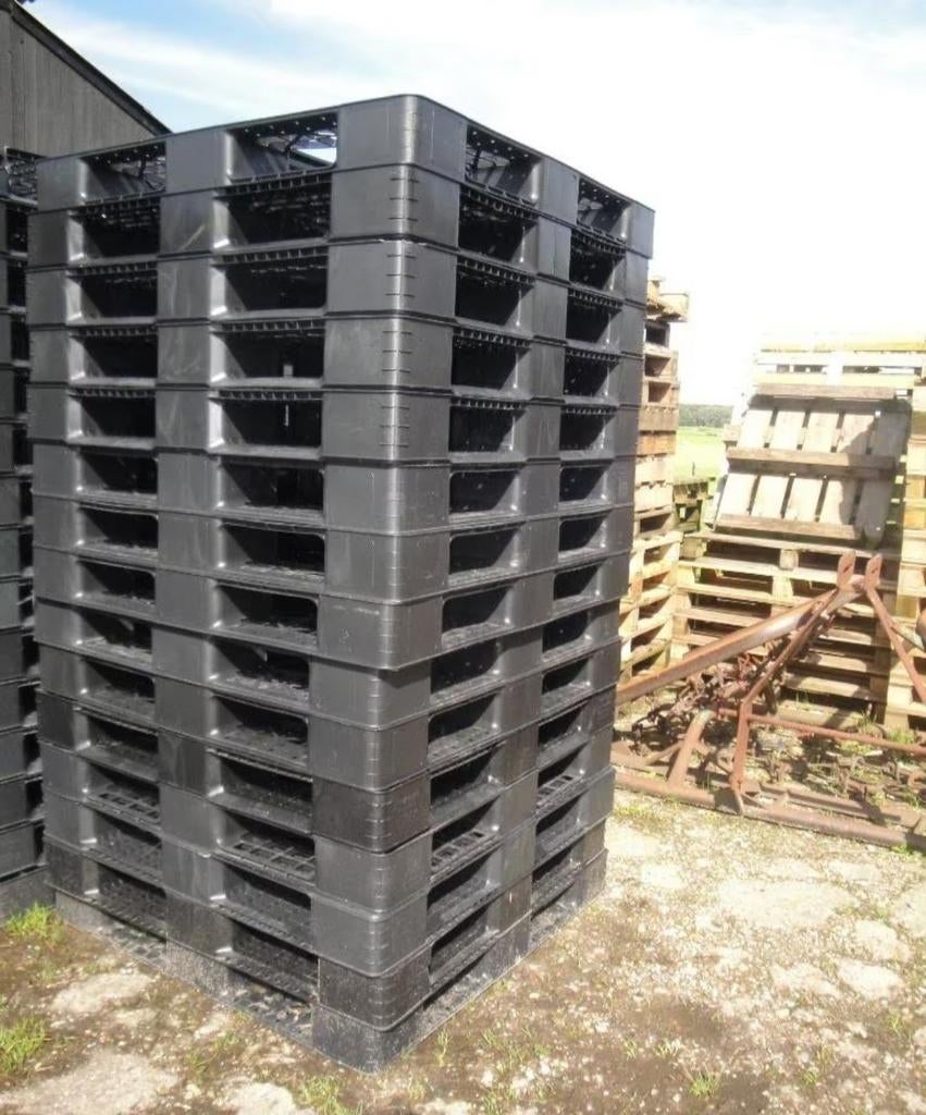 Kunststofpallets kunststof plastic pallets 80x120 100x120, Ophalen, Gebruikt, 100 cm of meer, 60 cm of meer