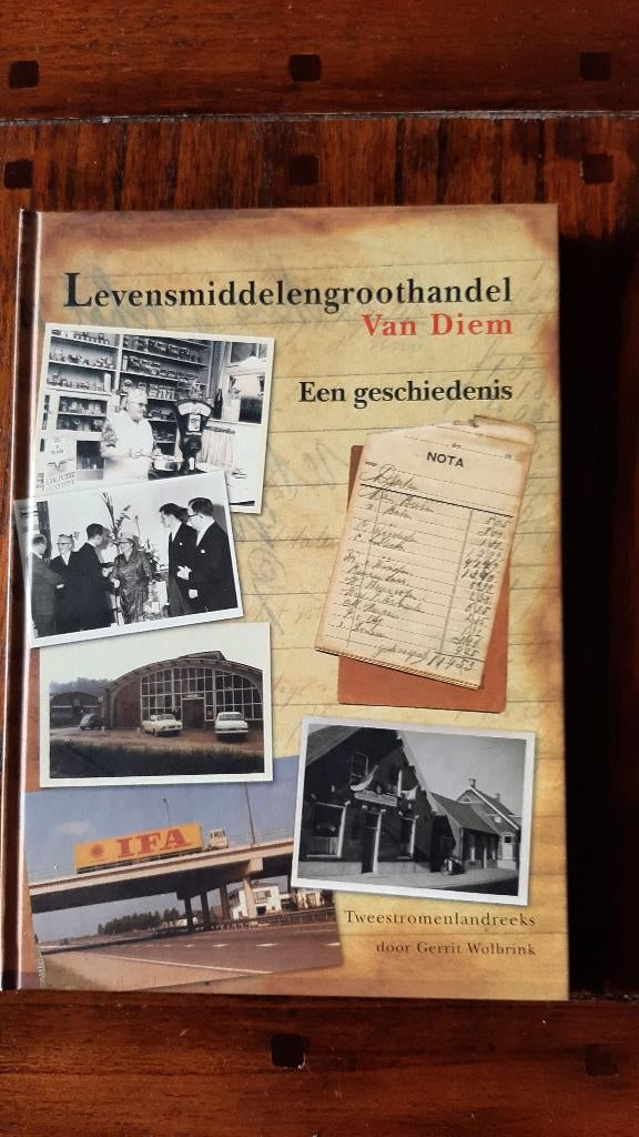 Druten levensmiddelengroothandel van Diem een geschiedenis., Ophalen of Verzenden, Zo goed als nieuw